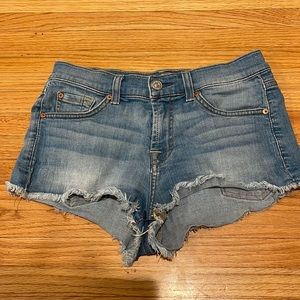 7 FOR ALL MANKIND Women’s Cutoff Denim Shorts